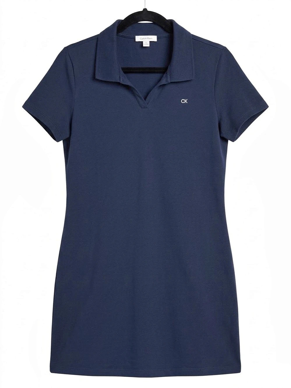Calvin Klein Women's Blue Polo Mini Dress Like New